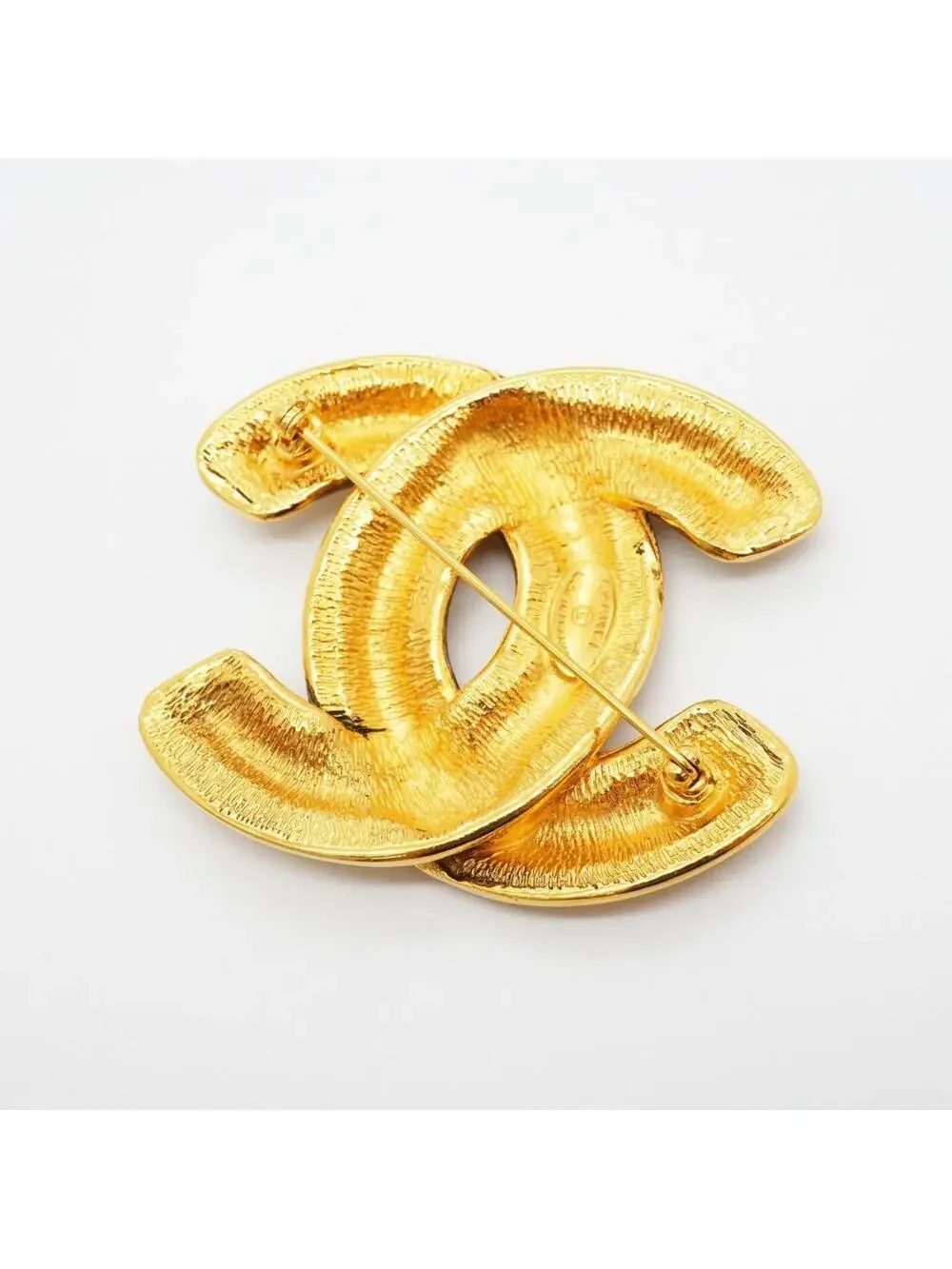 Chanel Cc Logo Brooch Metal #327443C75B